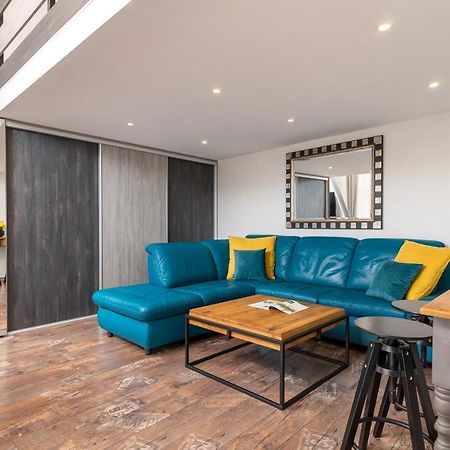 Astoria Blue Apartment Budapest Bagian luar foto