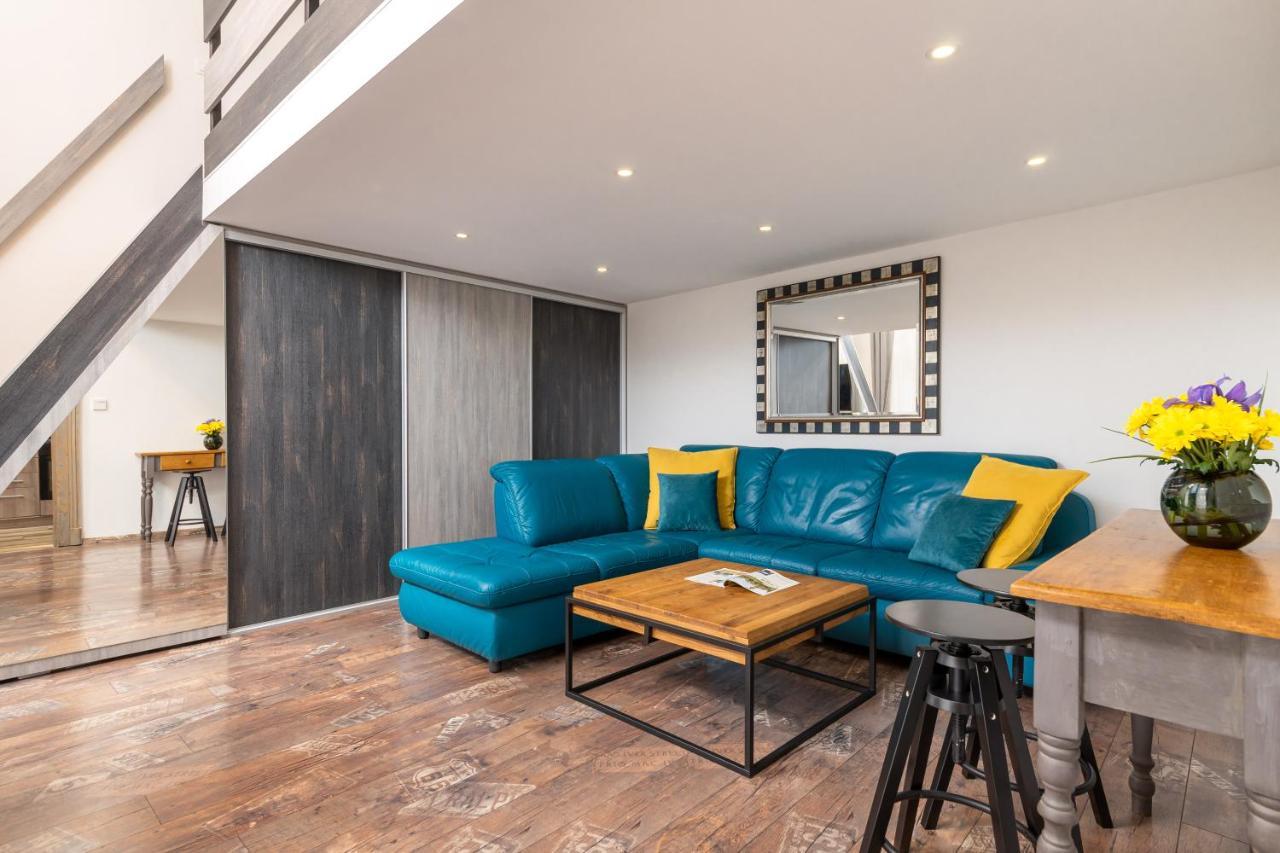 Astoria Blue Apartment Budapest Bagian luar foto