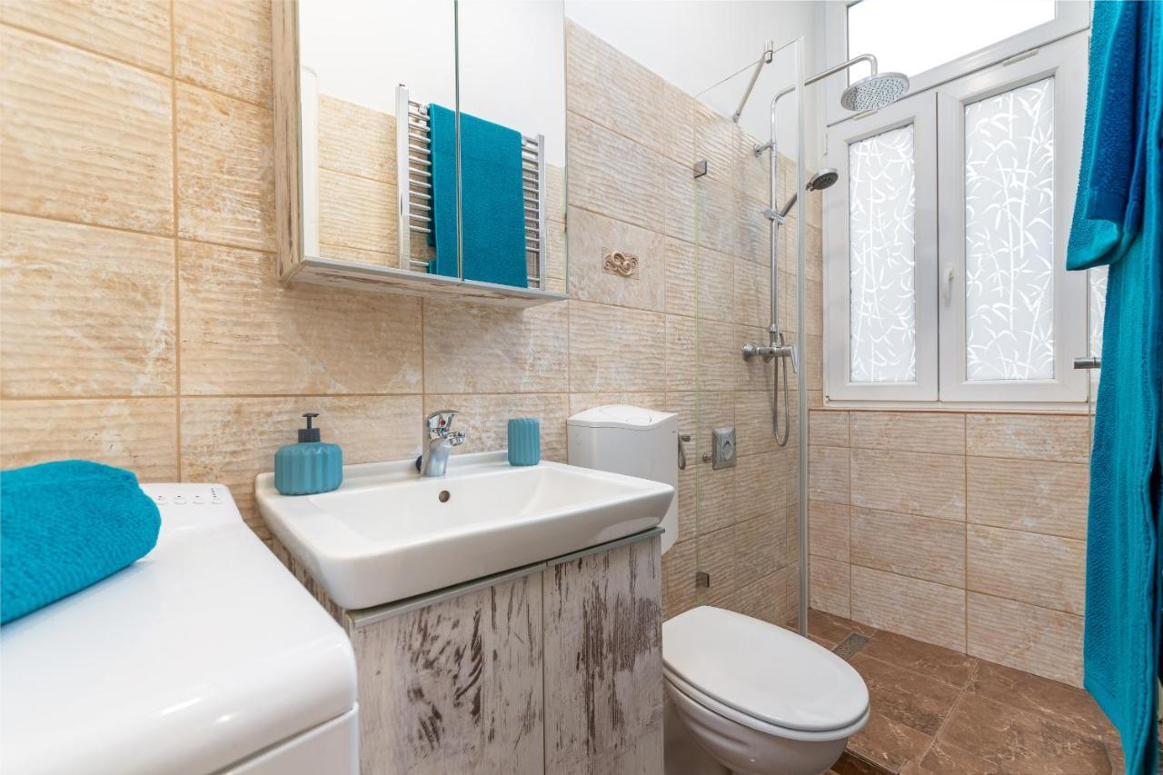 Astoria Blue Apartment Budapest Bagian luar foto