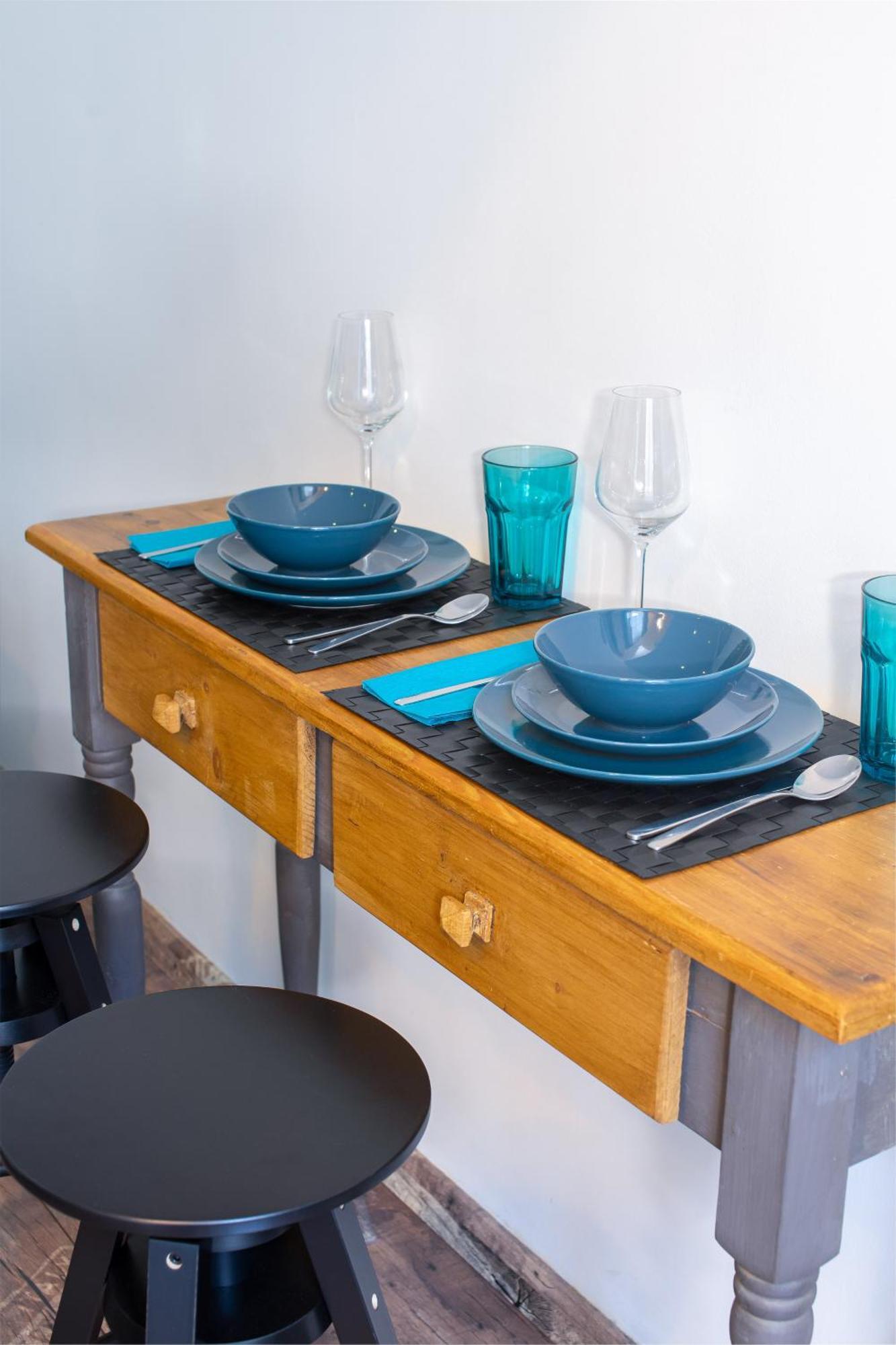 Astoria Blue Apartment Budapest Bagian luar foto